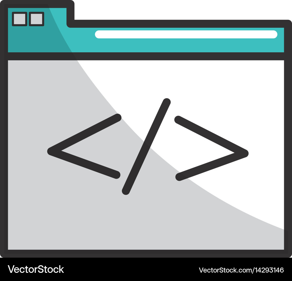 Virtual folder with file documents saved vector image