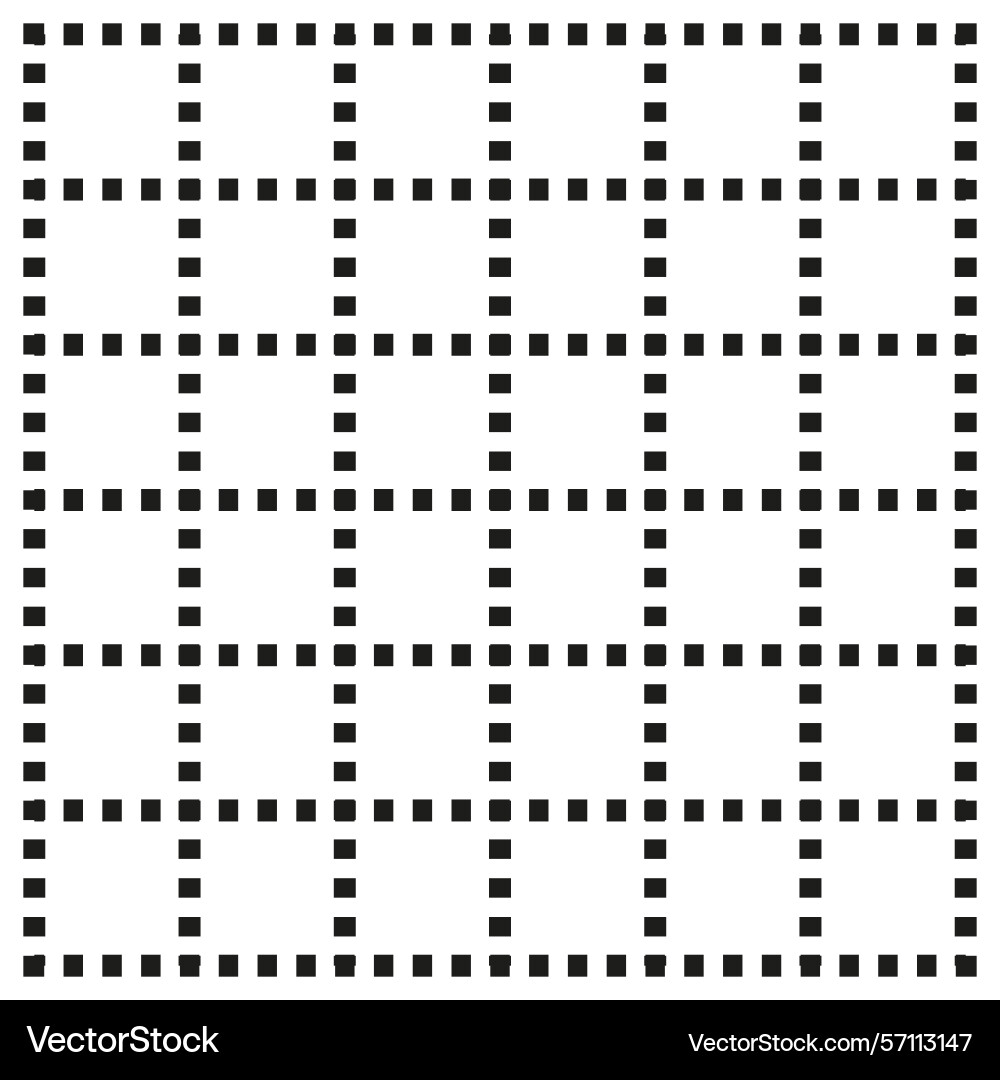 Dotted line pattern abstract grid matrix minimal Dotted line pattern abstract grid matrix minimal Vector Image