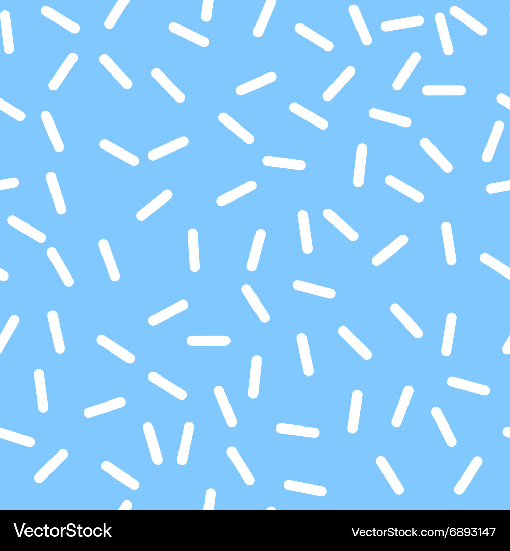 Memphis Style Pattern vector image