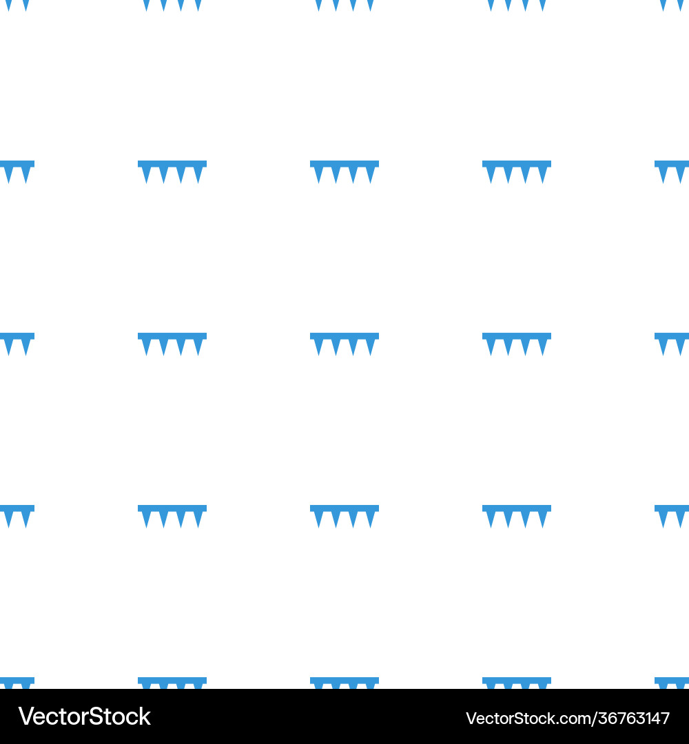 Plowing tool icon pattern seamless white Vector Image