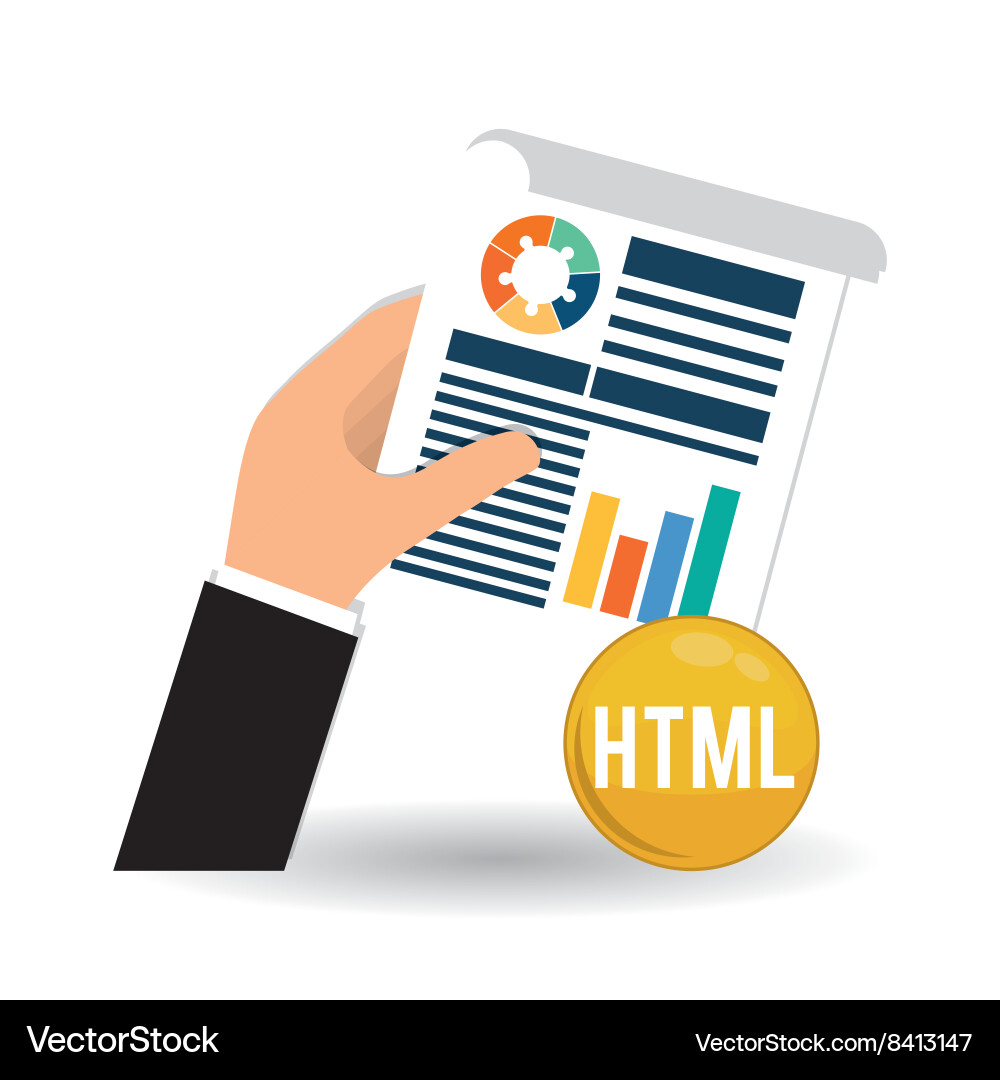 Responsive web design over white background Vector Image