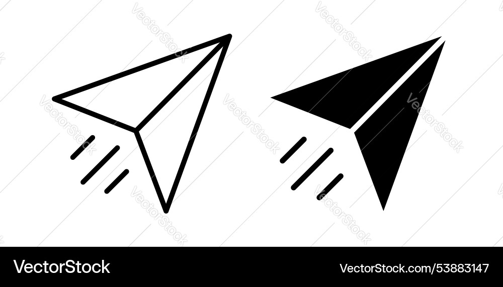 Send icon set Send icon set vector image