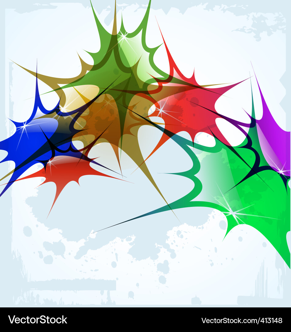 Abstract color background vector image