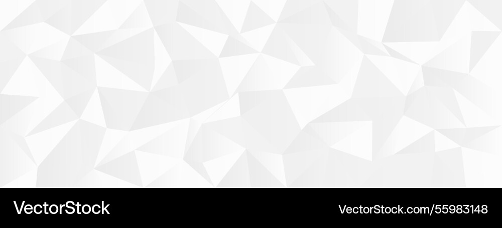 Abstract geometric pattern with triangular facets vector image