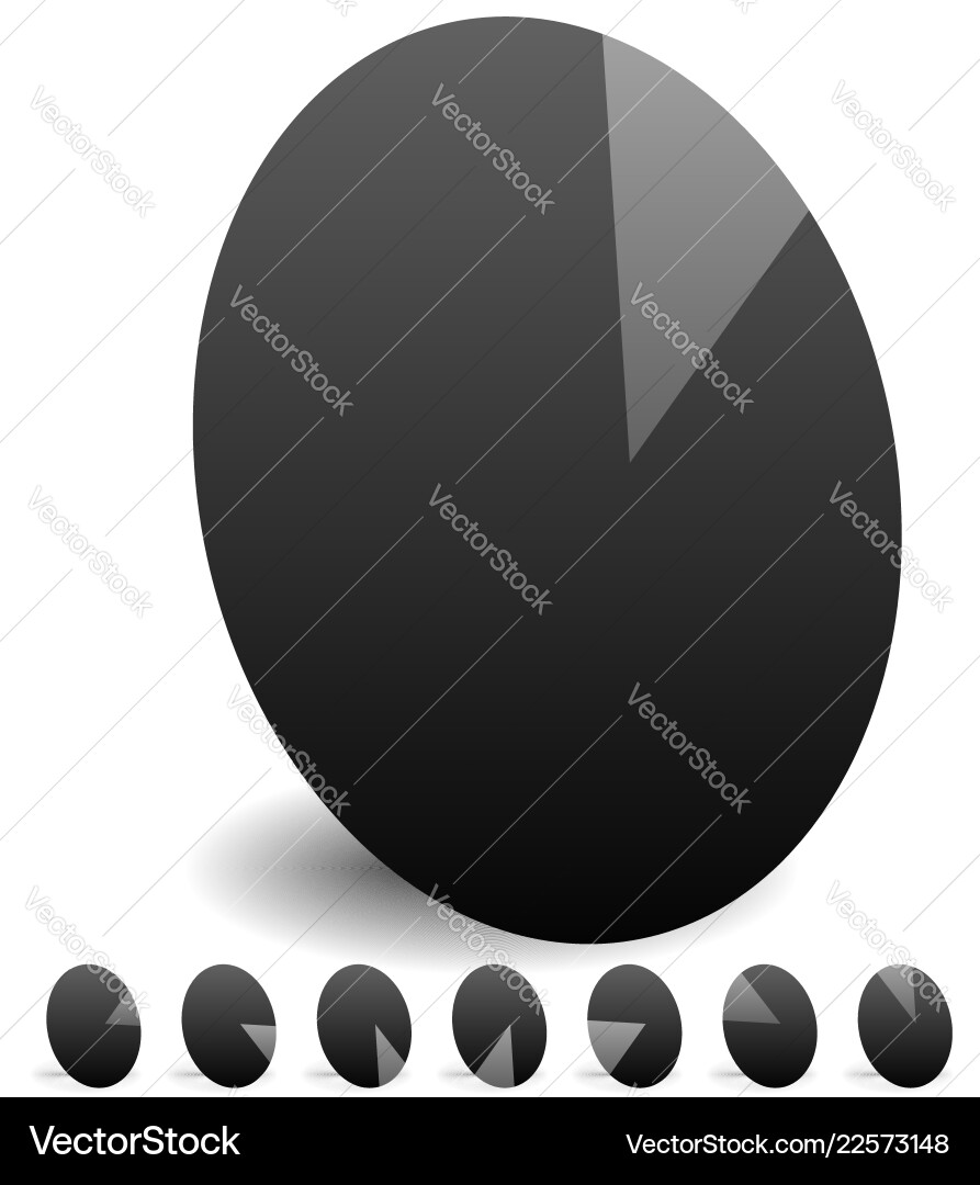 Rotating empty radar screen or sonar display Rotating empty radar screen or sonar display vector image