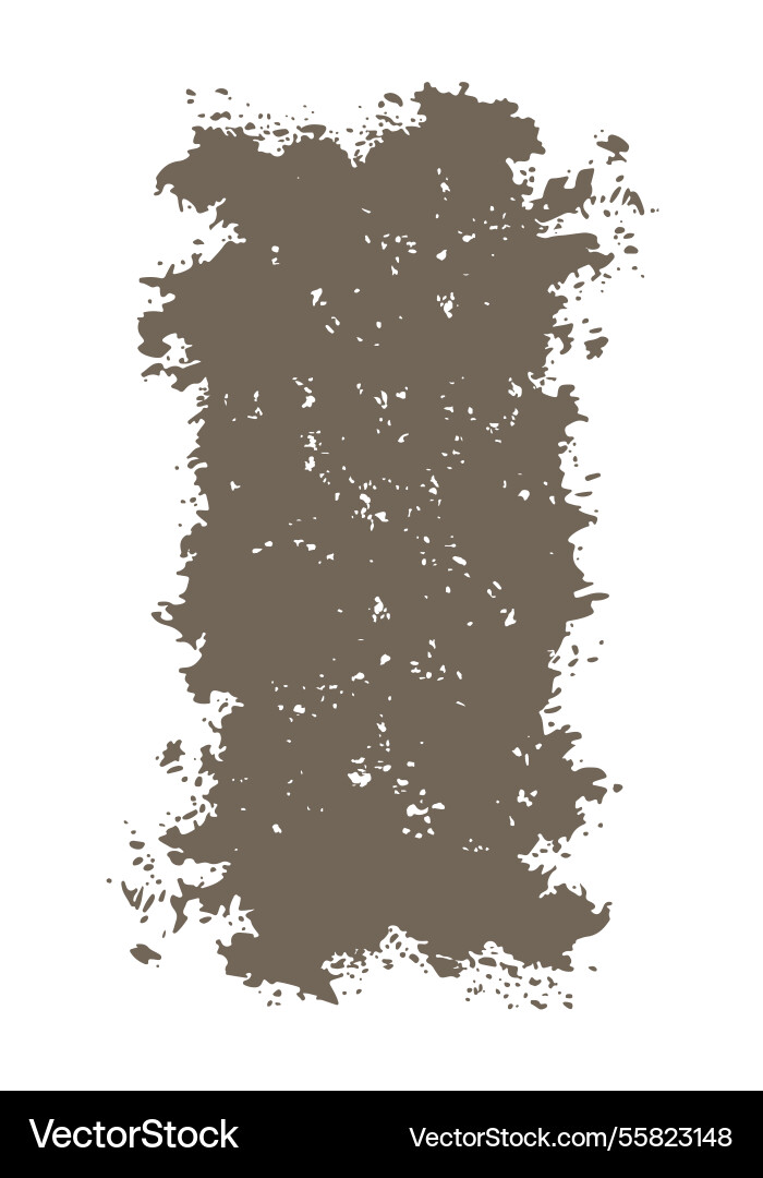 Vertical abstract grey rustic rough frame Vector Image