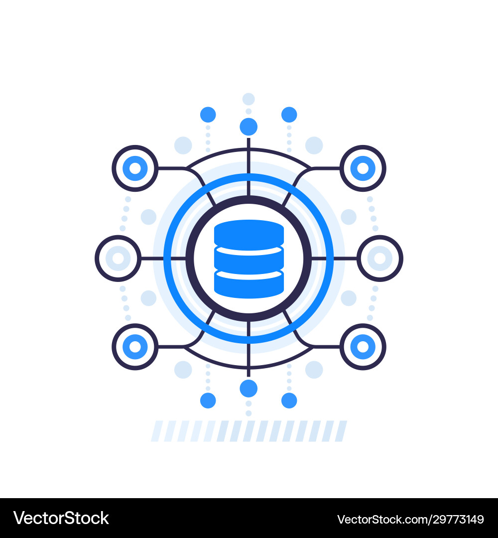 Data Analysis & Mining Concepts vector image