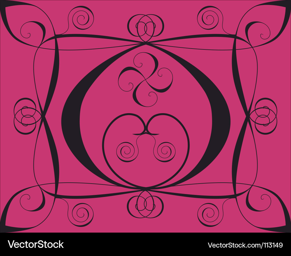 Design background with hearts Vector Image