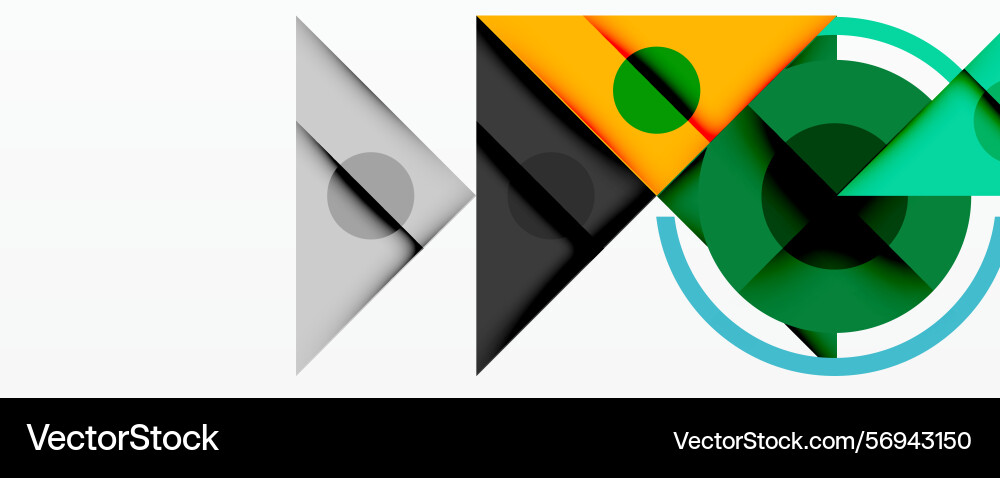 Abstract geometric shapes overlap creating Abstract geometric shapes overlap creating vector image
