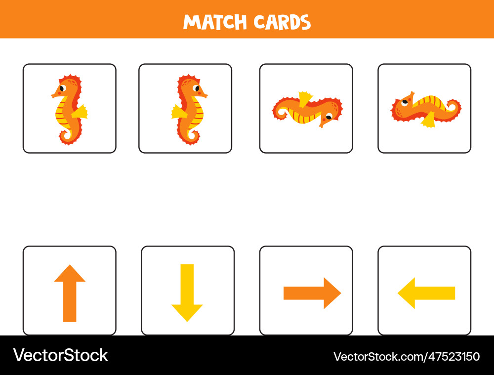 Left right up or down spatial orientation Left right up or down spatial orientation vector image