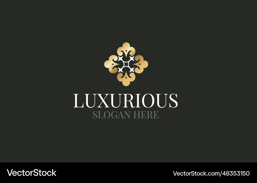 Logo design for business text-based image Vector Image