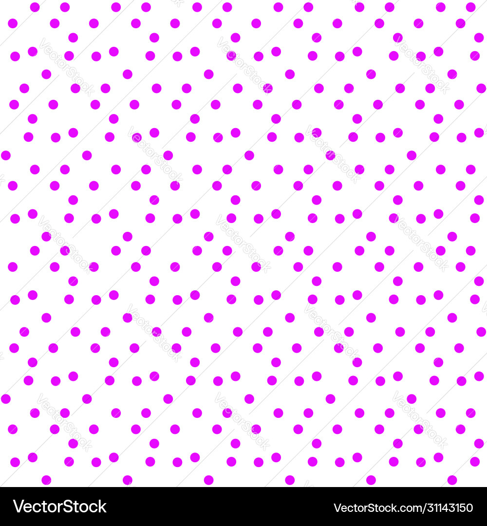 White with red dots polka modern seamless pattern vector image