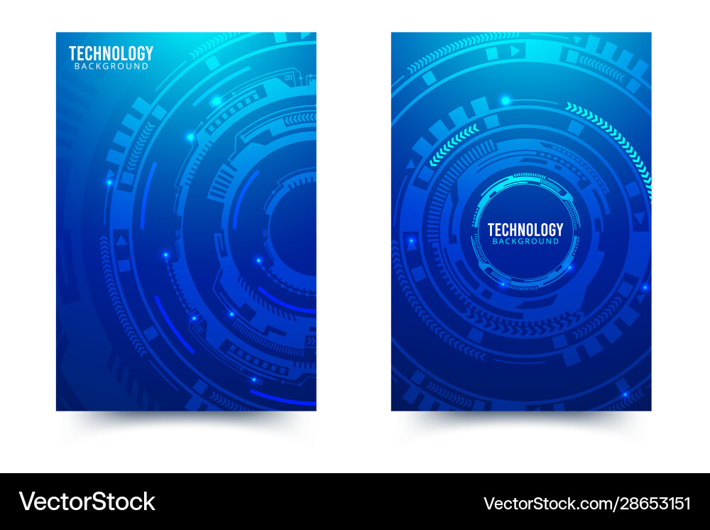 Abstract futuristic circuit board high computer Abstract futuristic circuit board high computer vector image