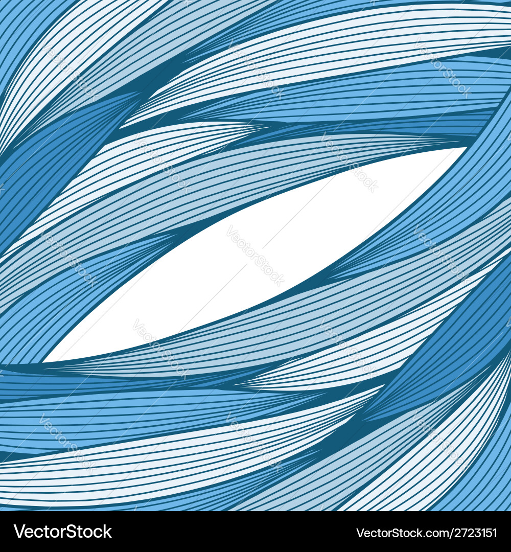 Abstract Wave Pattern Vector Image