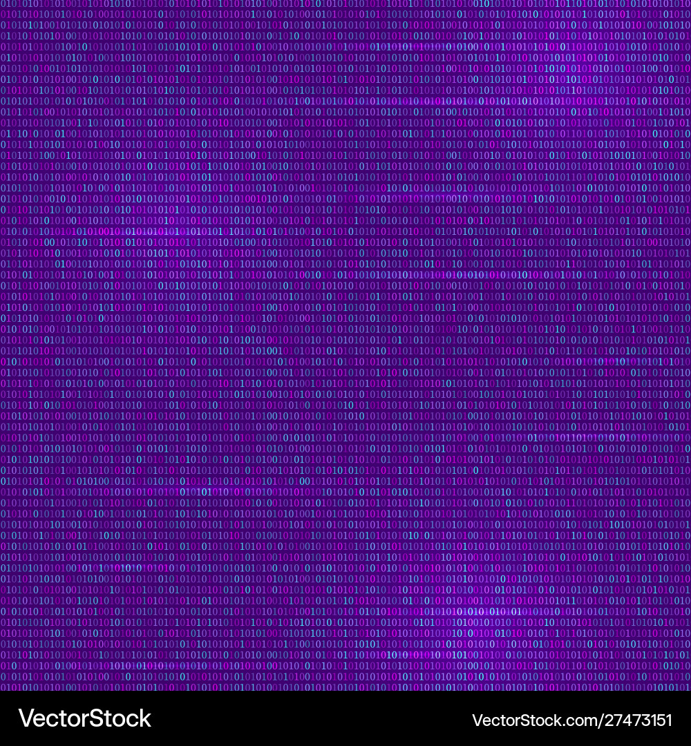 Binärcode Hintergrundprogrammierung dunkles Netz Vektorbild