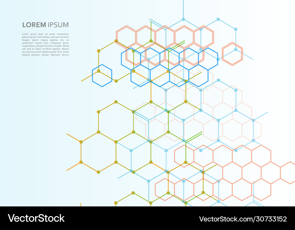 Dots and lines with connections design background Dots and lines with connections design background vector image
