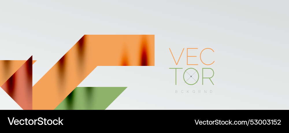 Dynamic lines and triangles vector image
