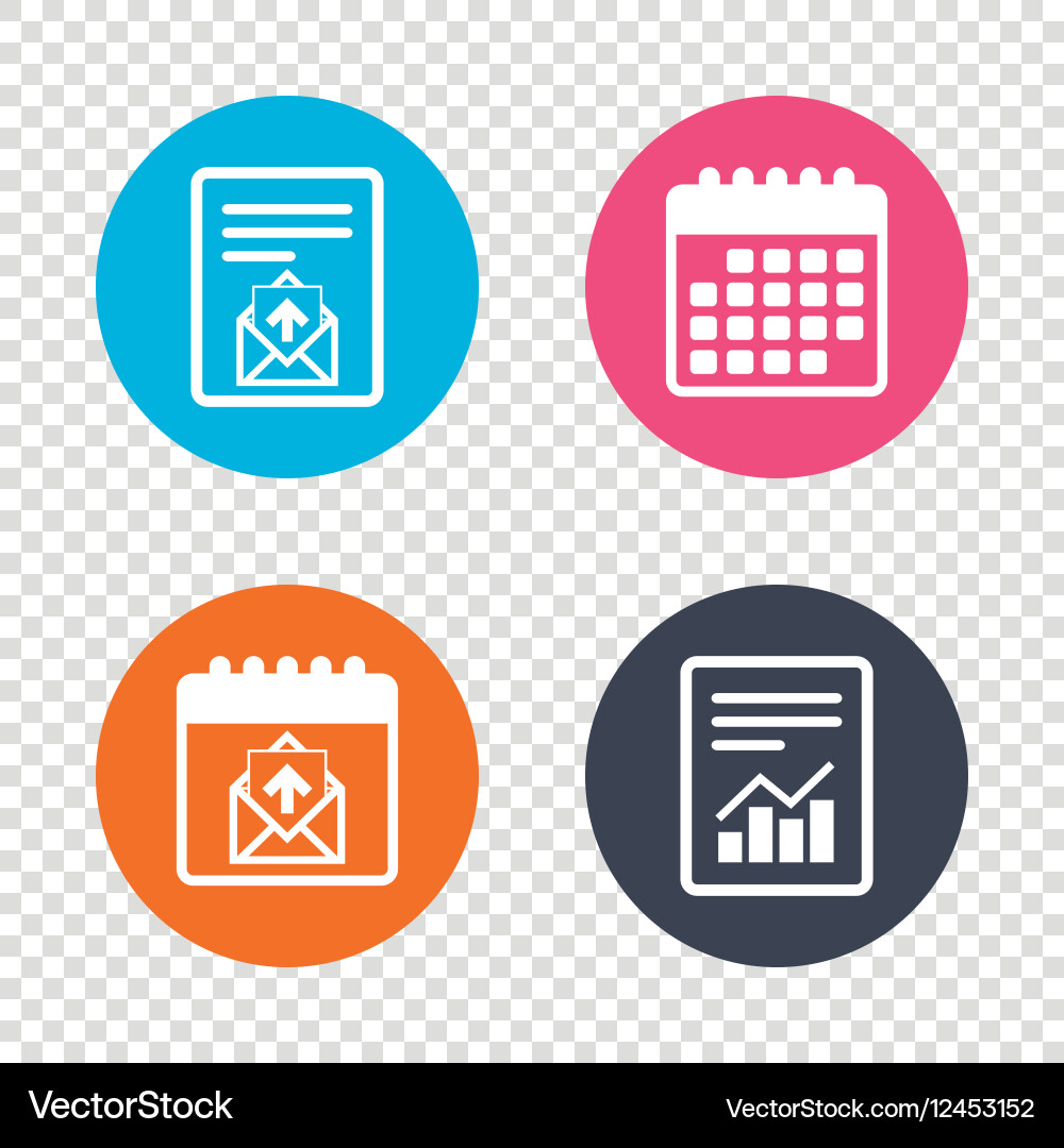 Mail icon envelope symbol outbox message sign Vector Image