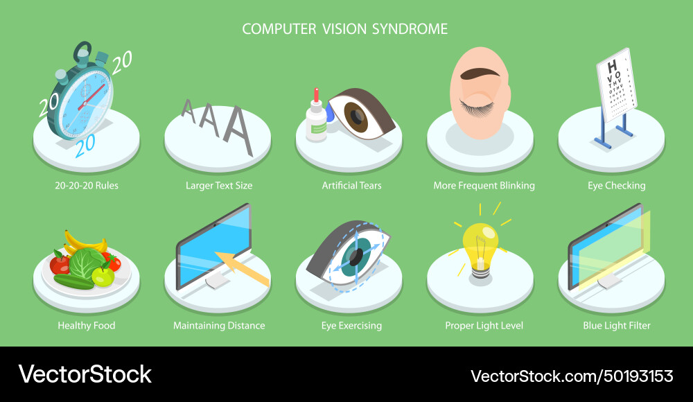 3d isometric flat of computer 3d isometric flat of computer Vector Image