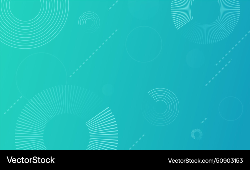 Geometric abstract blue cyan background Royalty Free Vector