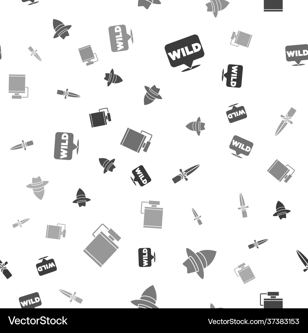 Set pointer to wild west cowboy dagger Set pointer to wild west cowboy dagger vector image