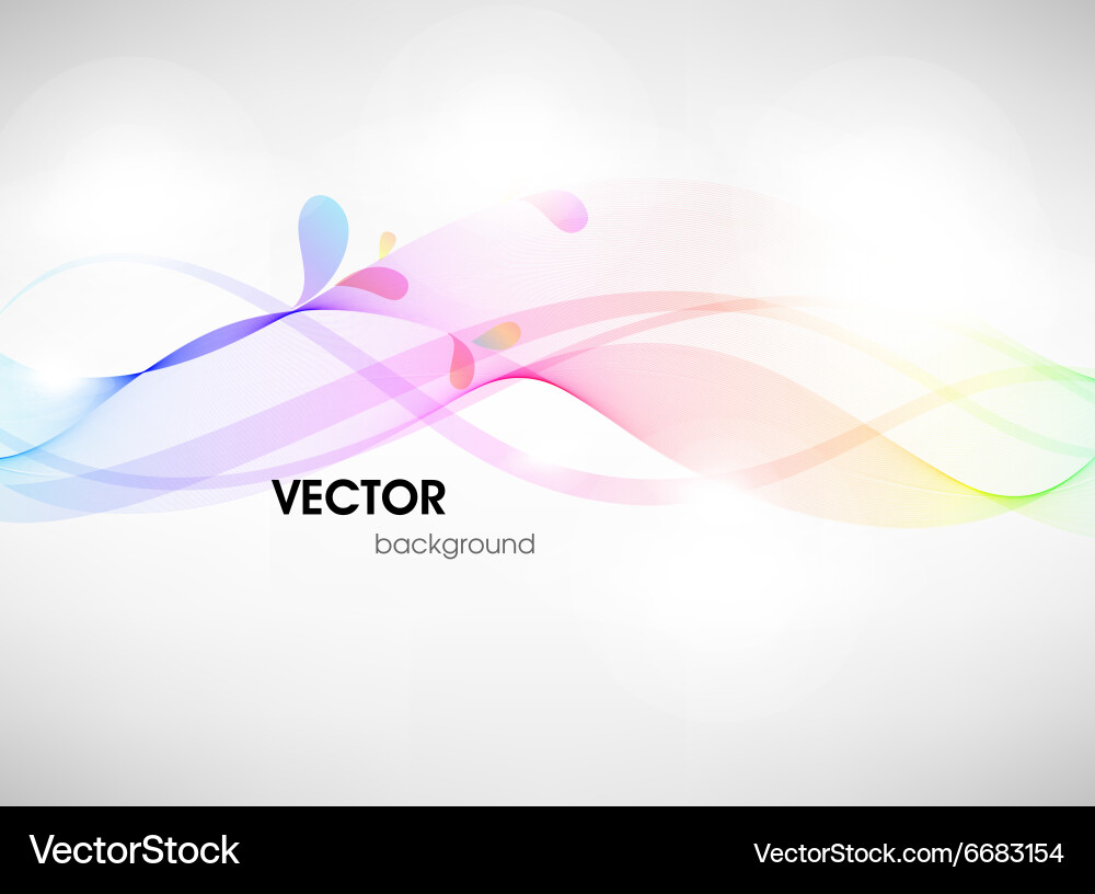 Abstract Color Gradient Background Vector Image