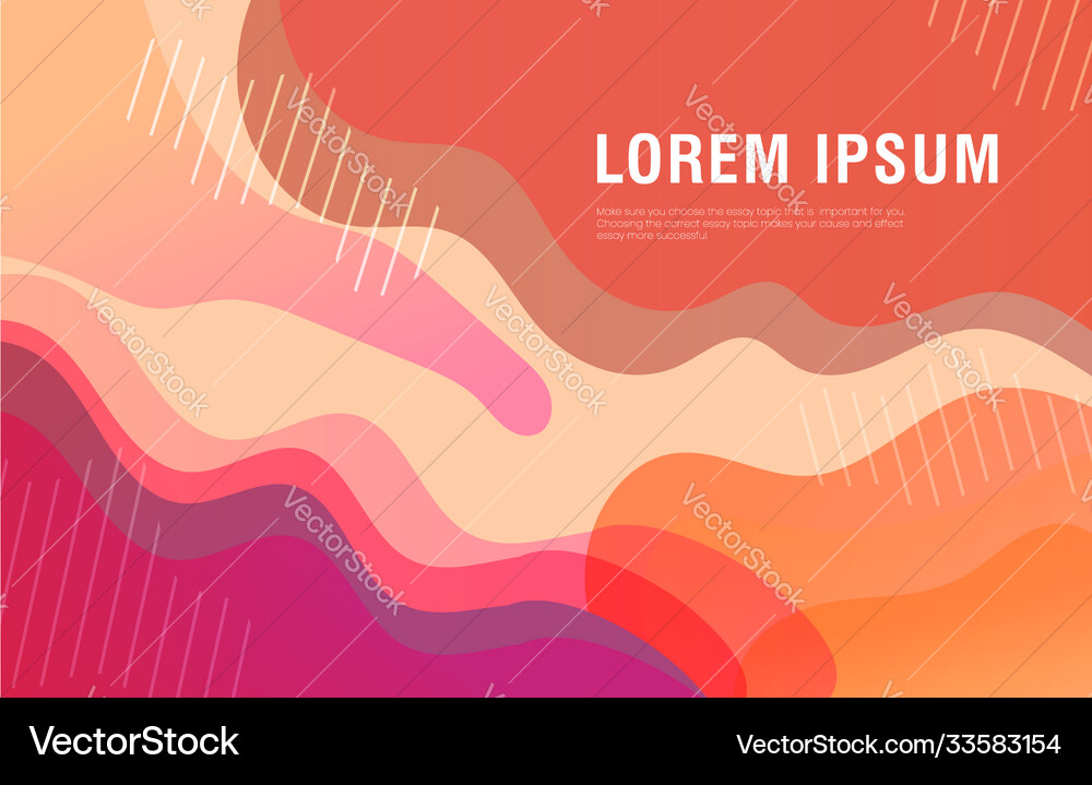 Abstract gradient colorful background wa vector image