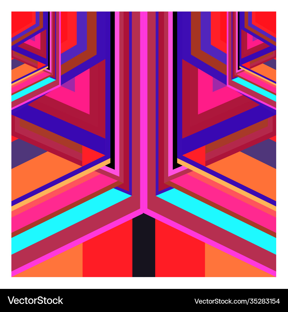 Colorful geometric and curve background pattern Colorful geometric and curve background pattern Vector Image