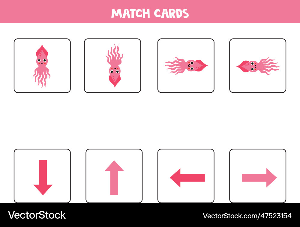 Left right up or down spatial orientation Left right up or down spatial orientation vector image