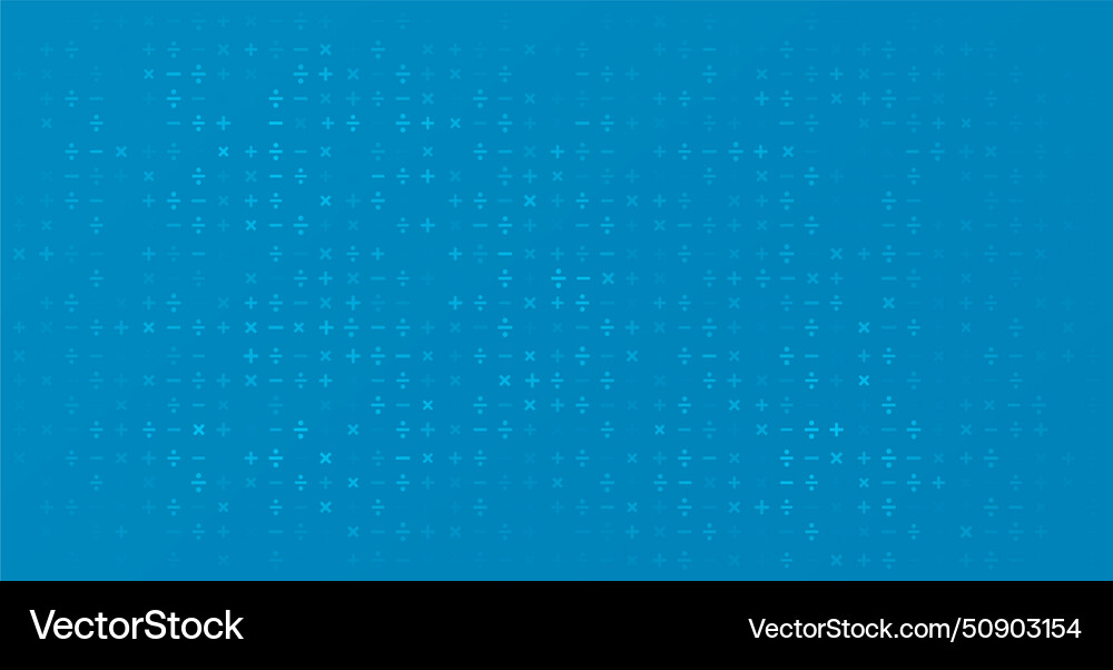 Math symbols background with pluses minuses Math symbols background with pluses minuses Vector Image