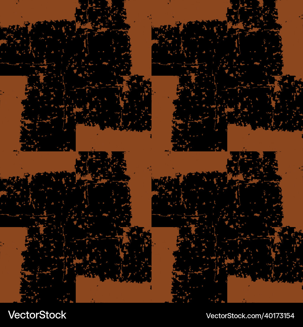 Structures black and brown repeatable pattern Vector Image
