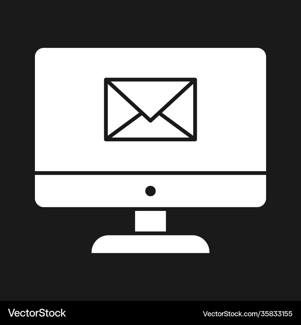 Email inbox icon Vector Image