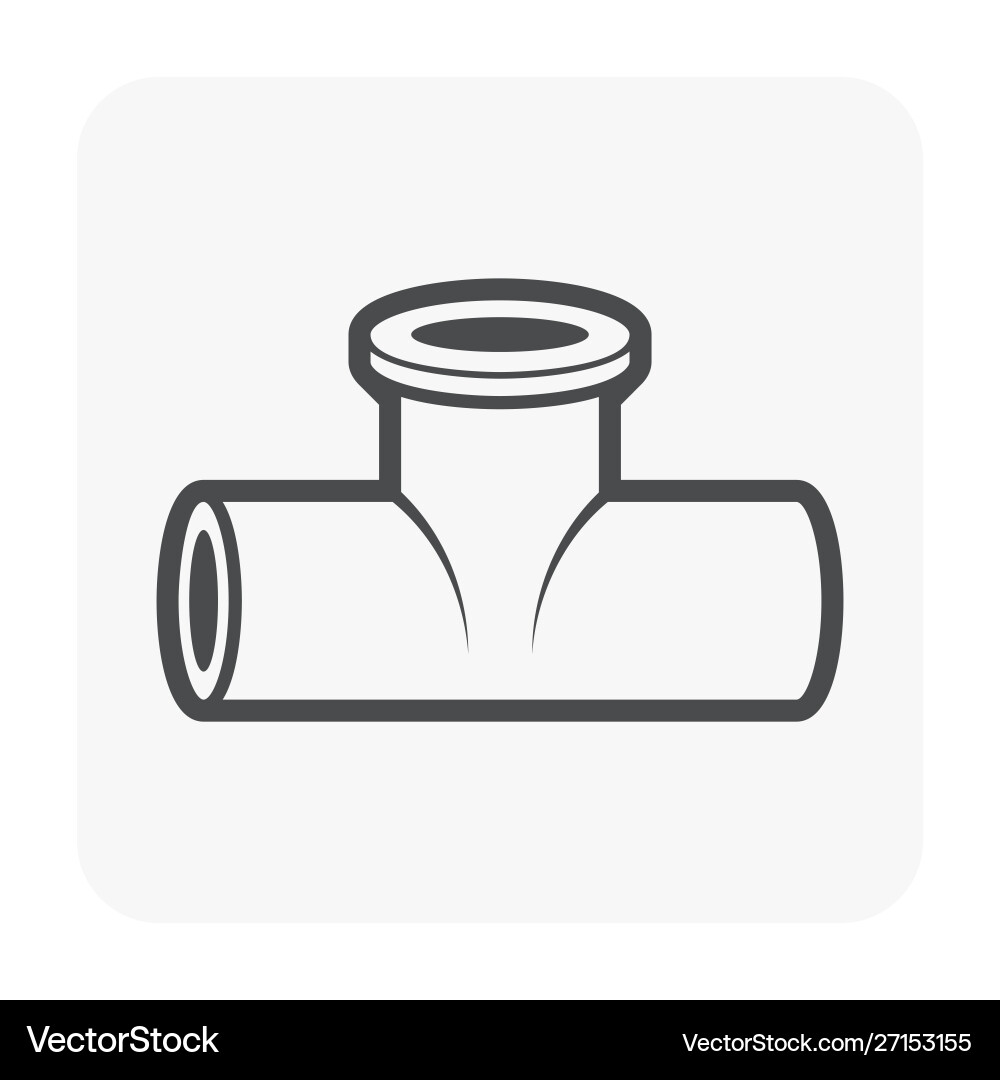 Pipe fitting part Pipe fitting part vector image