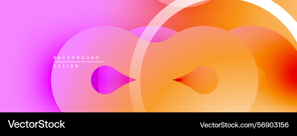 Abstract vibrant layers create smooth gradients Abstract vibrant layers create smooth gradients vector image