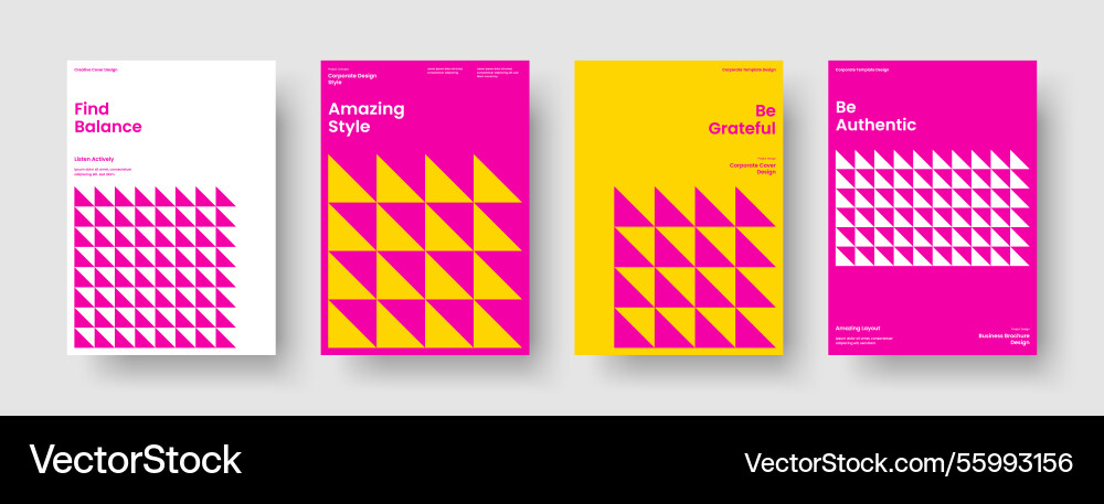Moderne Poster Design abstrakte Flyer Vorlage Moderne Poster Design abstrakte Flyer Vorlage vektorbild