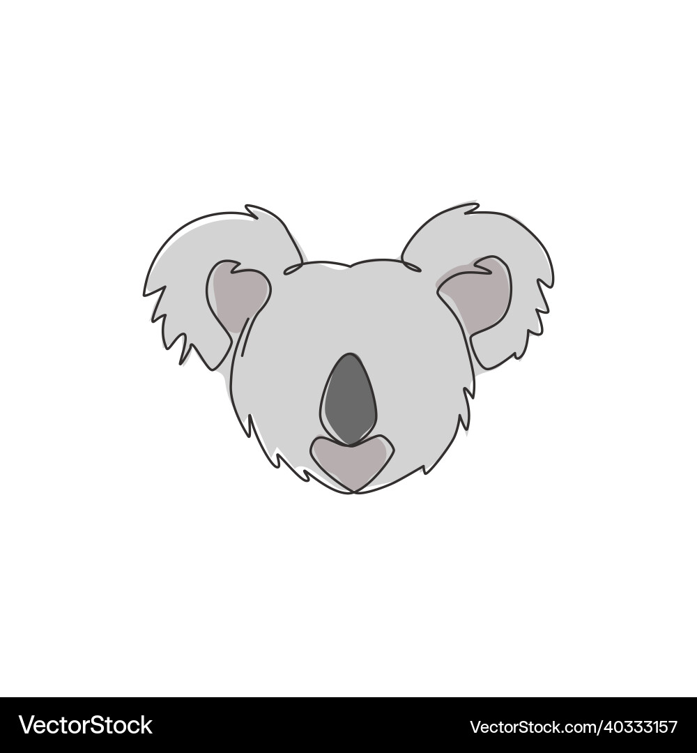 Коала рисунок