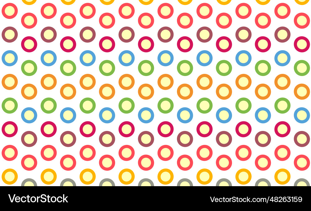 Abstract colorful circle pattern background Abstract colorful circle pattern background vector image