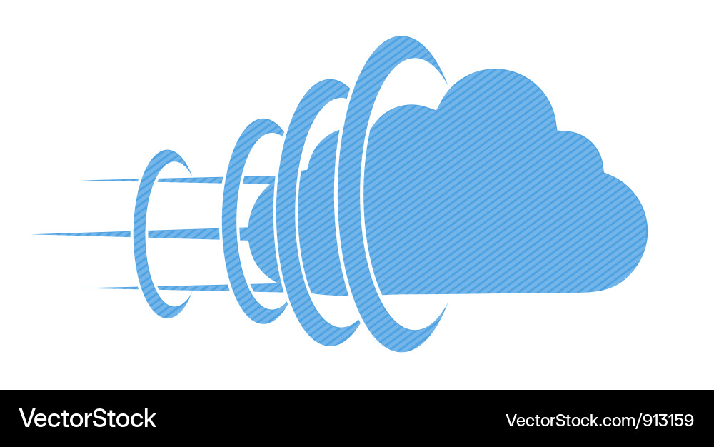 Cloud Background Image Vector Image