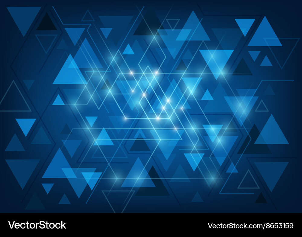 Digital Network Background Vector Image