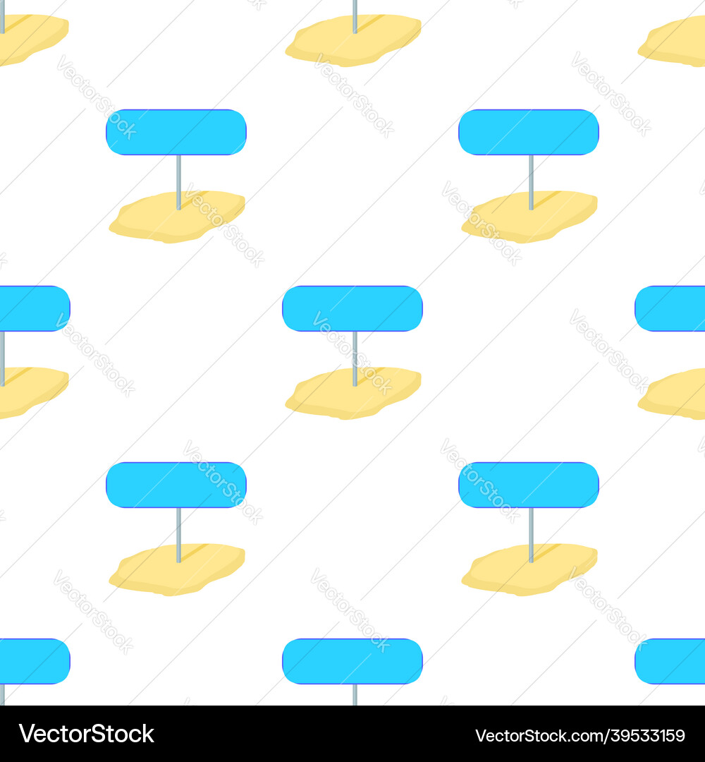 Road pointer pattern seamless vector image