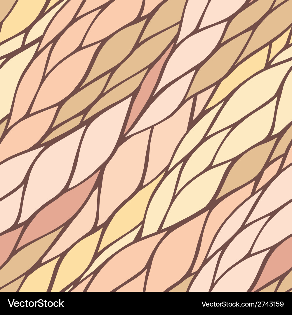 Seamless pattern with colorful hand drawn abstract vector image