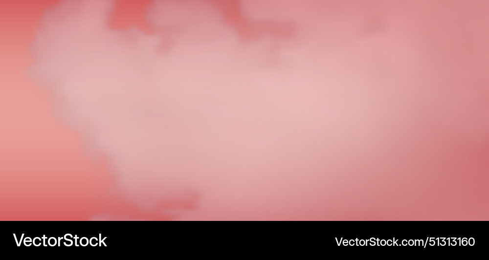 Modern colorful gradient background with clouds vector image