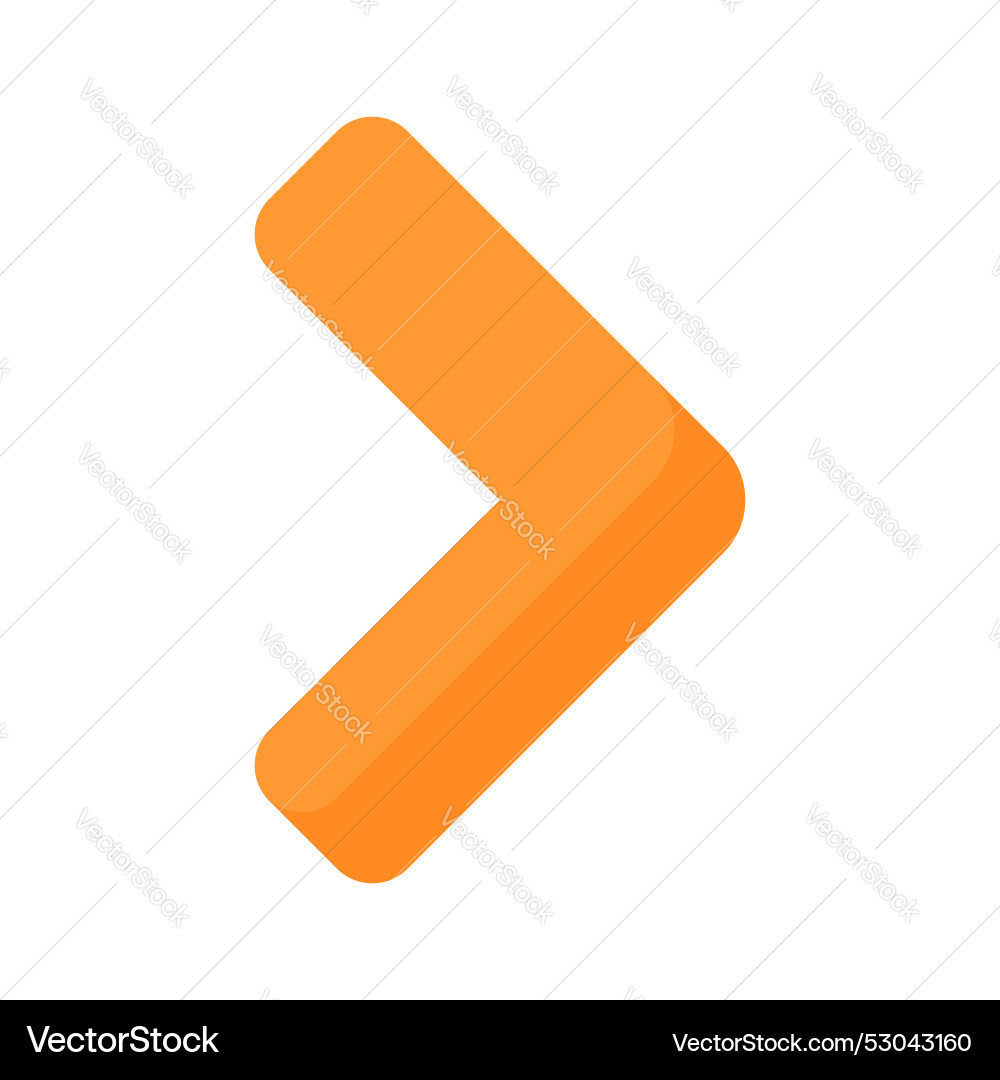 Next forward button design vector image