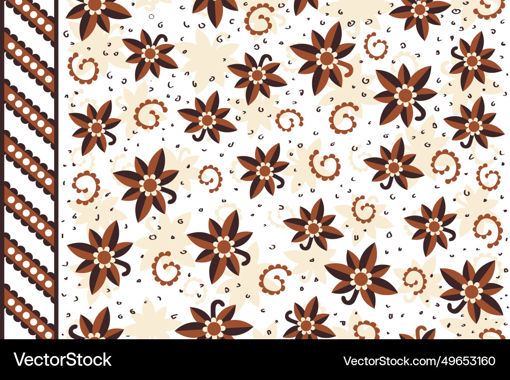 Pattern design with modern motifs and paste Vector Image