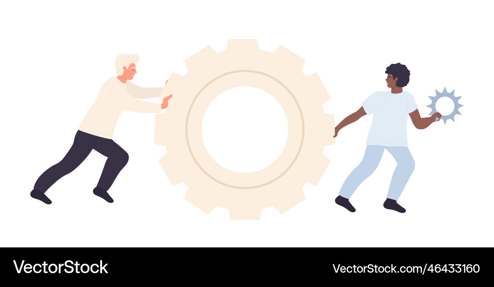 Software development team Software development team vector image
