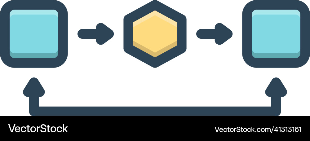 Algorithm vector image