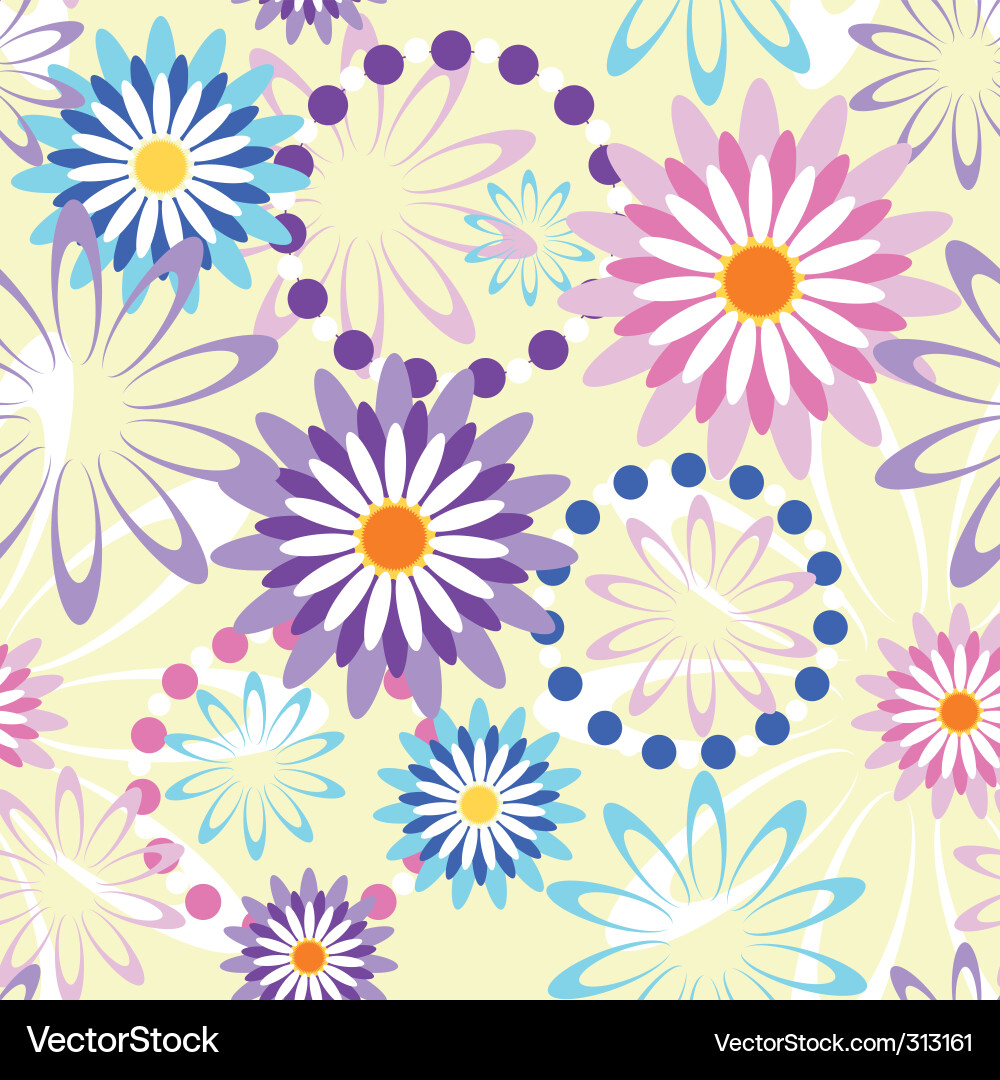 Flower background Vector Image