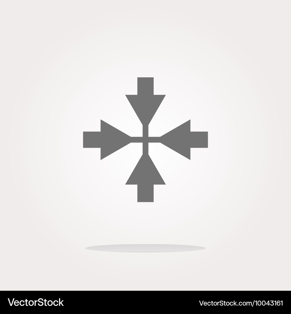 Mouse cursor sign icon pointer symbol modern ui vector image