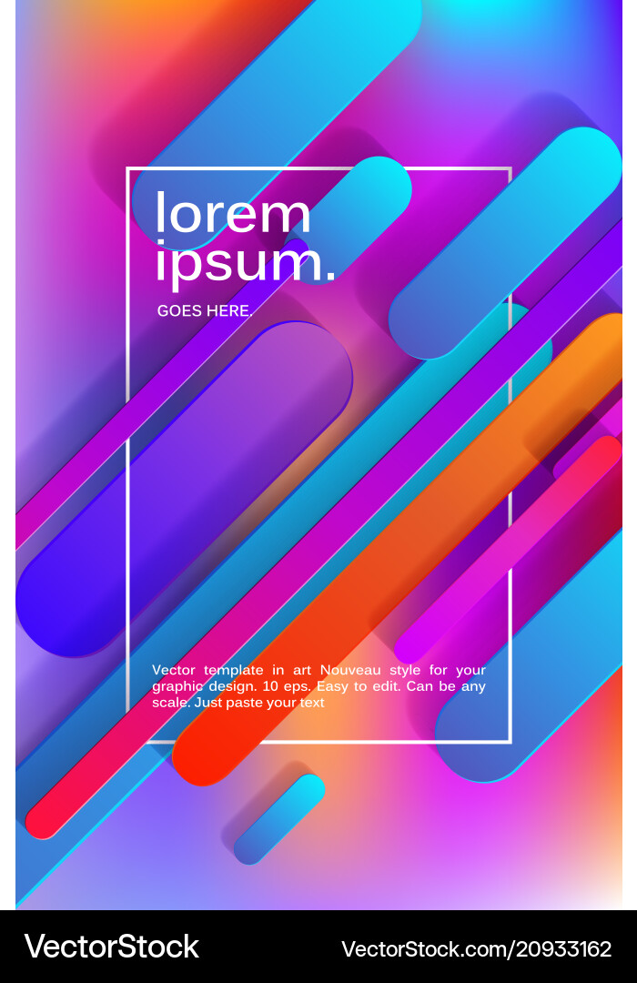 Abstract background for the presentation Vector Image
