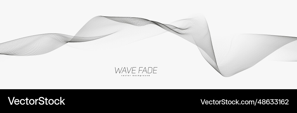 Abstract background with faded line waves warped Abstract background with faded line waves warped vector image